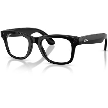 Умные очки Ray-Ban Wayfarer (Standard) Shiny Black / Clear
